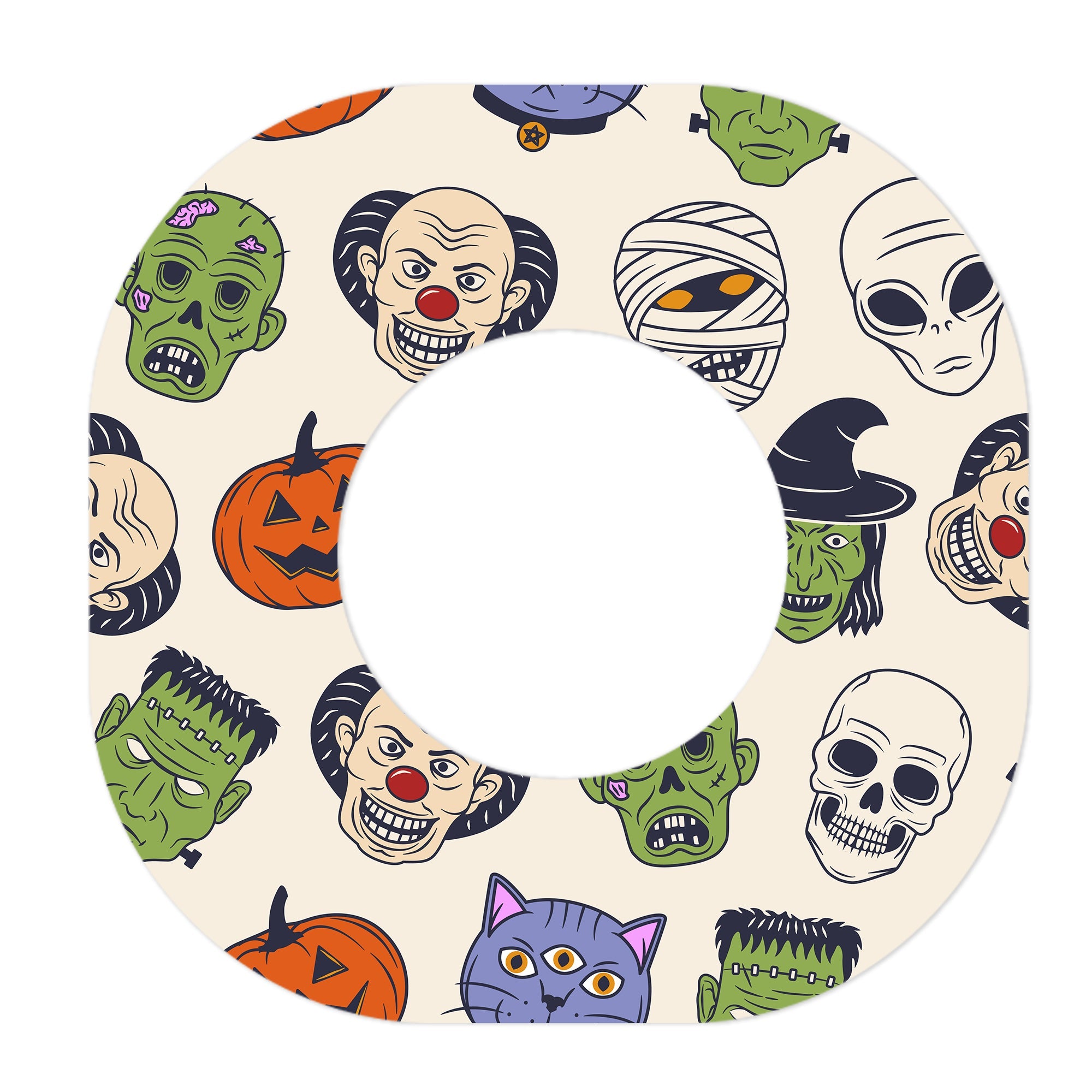 Wildflower Doodle Dexcom G7 and Stelo Patch Tape - Pump Peelz