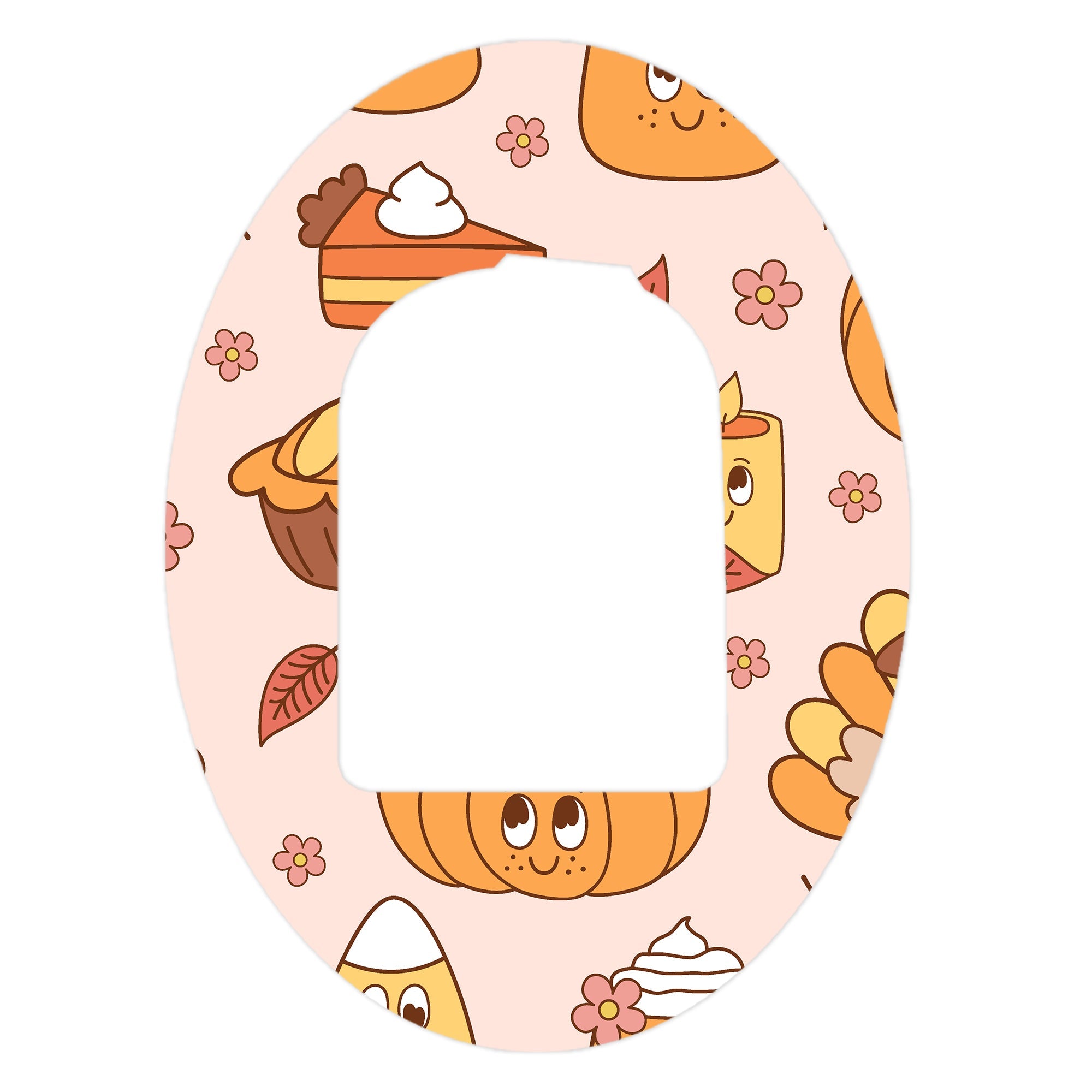 Autumn Blooms Variety Pack for Dexcom G7 and Stelo Patch Tape - Pump Peelz