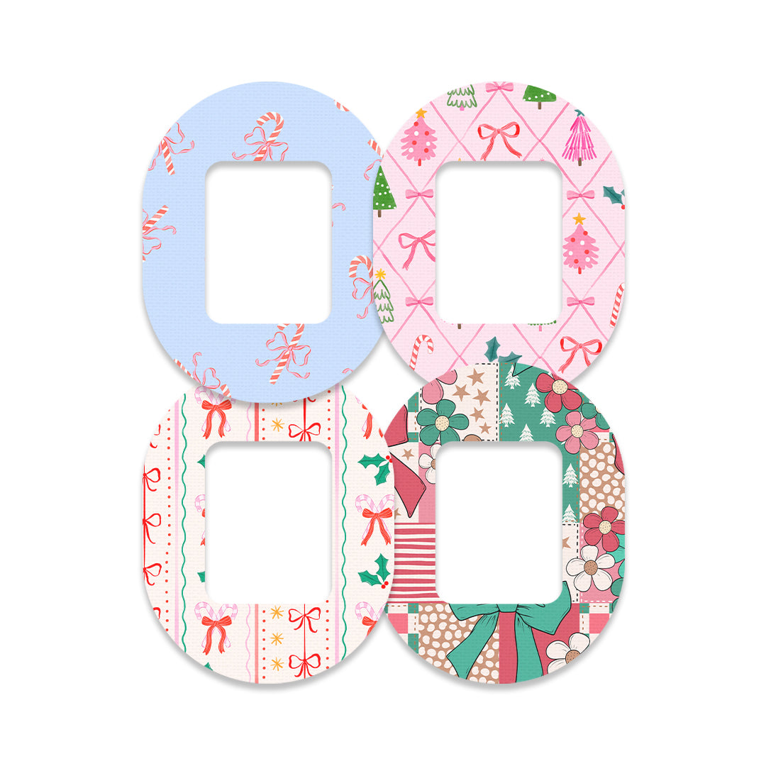 Pretty in Pink Holiday Variety Pack for Tandem Mobi Patch Tape - Pump Peelz