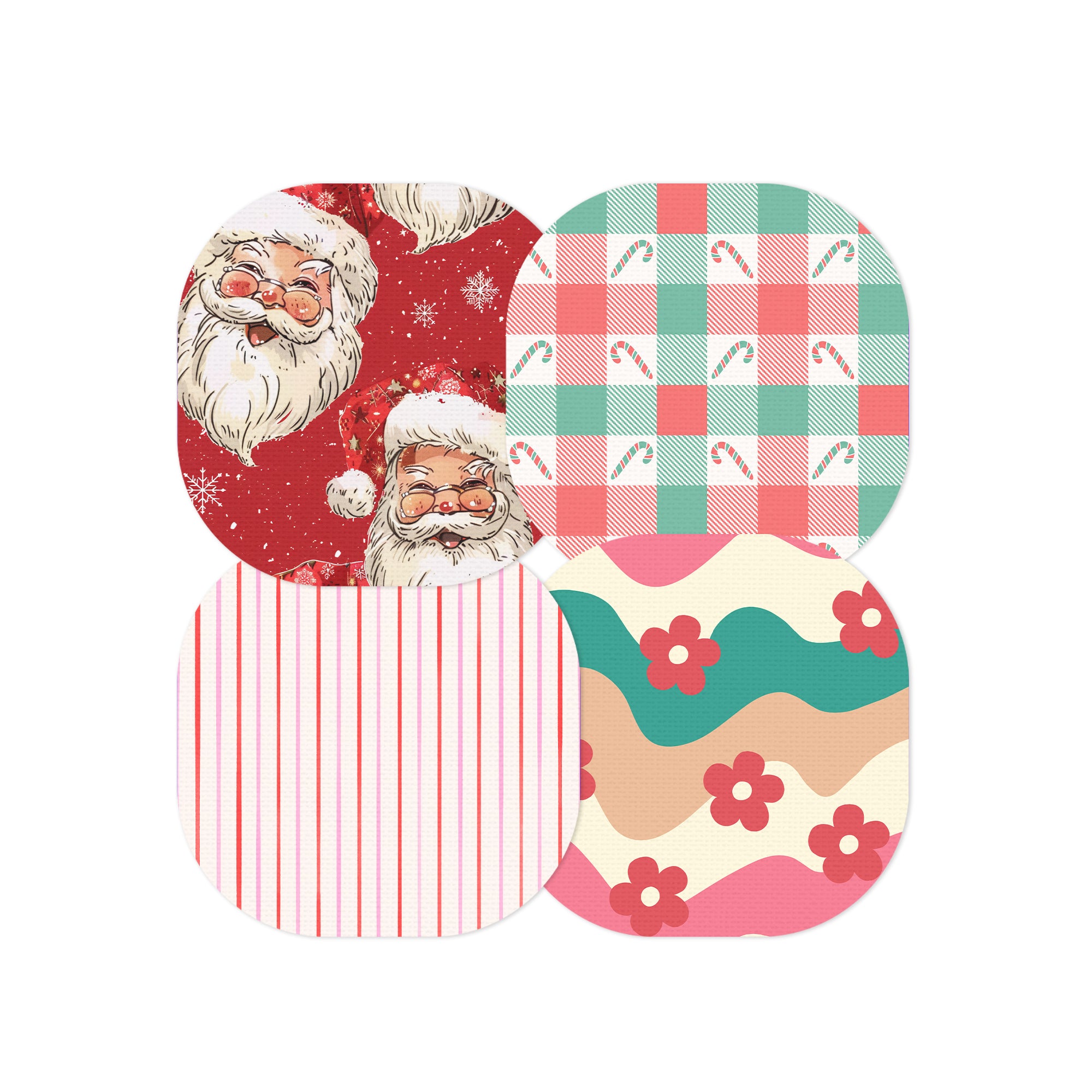 Retro Merry Variety Pack Overpatch Tape - Pump Peelz