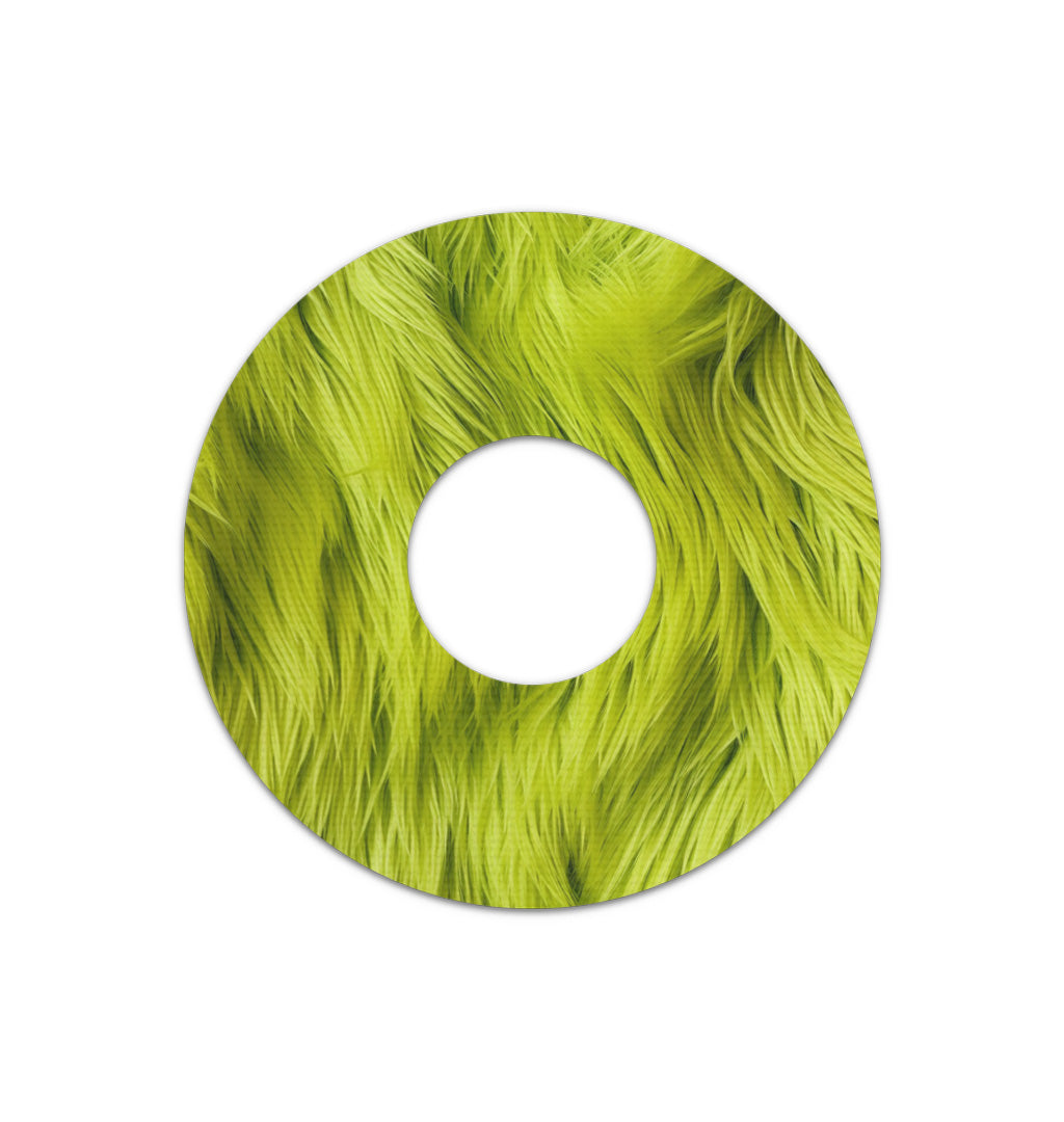 Green Fur FreeStyle Libre 3 Plus & Lingo  Patch Tape - Pump Peelz