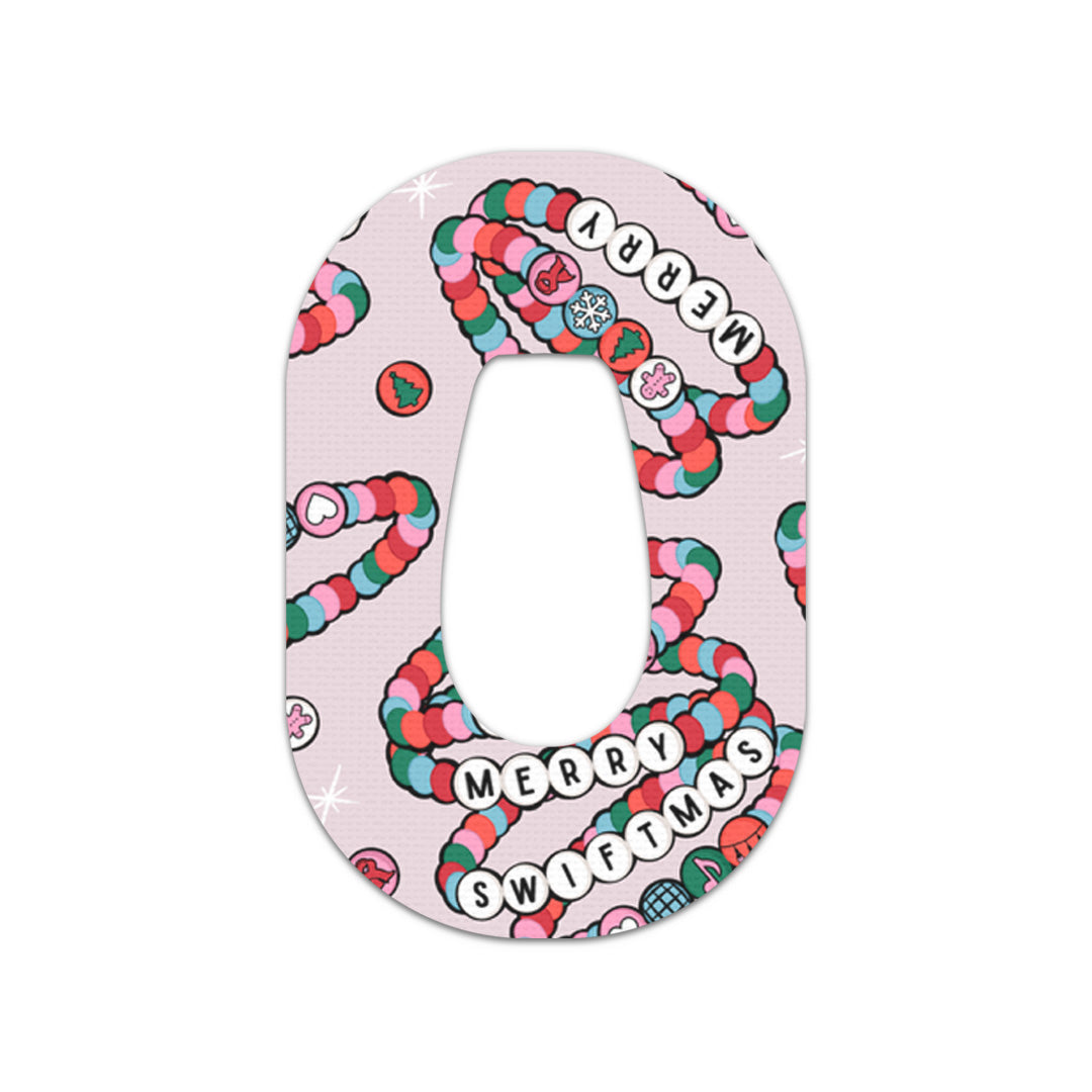 Merry Swiftmas Dexcom G6 Patch Tape - Pump Peelz