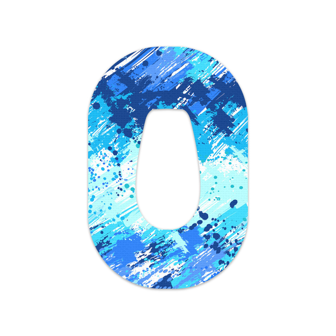 Beta Blue Dexcom G6 Patch Tape - Pump Peelz