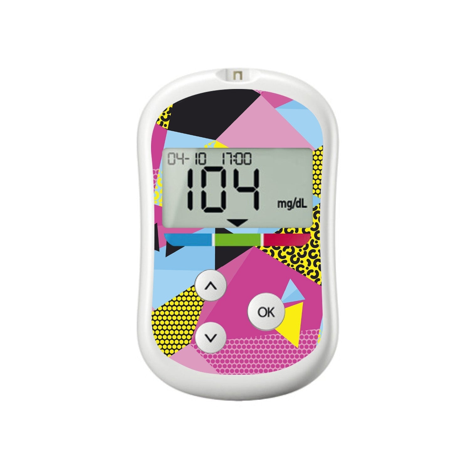 90S Neon For Onetouch Verio Flex Glucometer Peelz