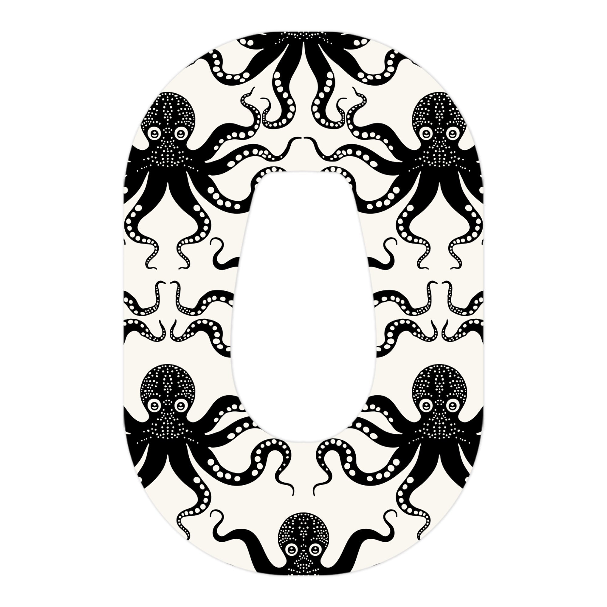Abstract Octopus Patch Tape Designed for the DEXCOM G6-Pump Peelz