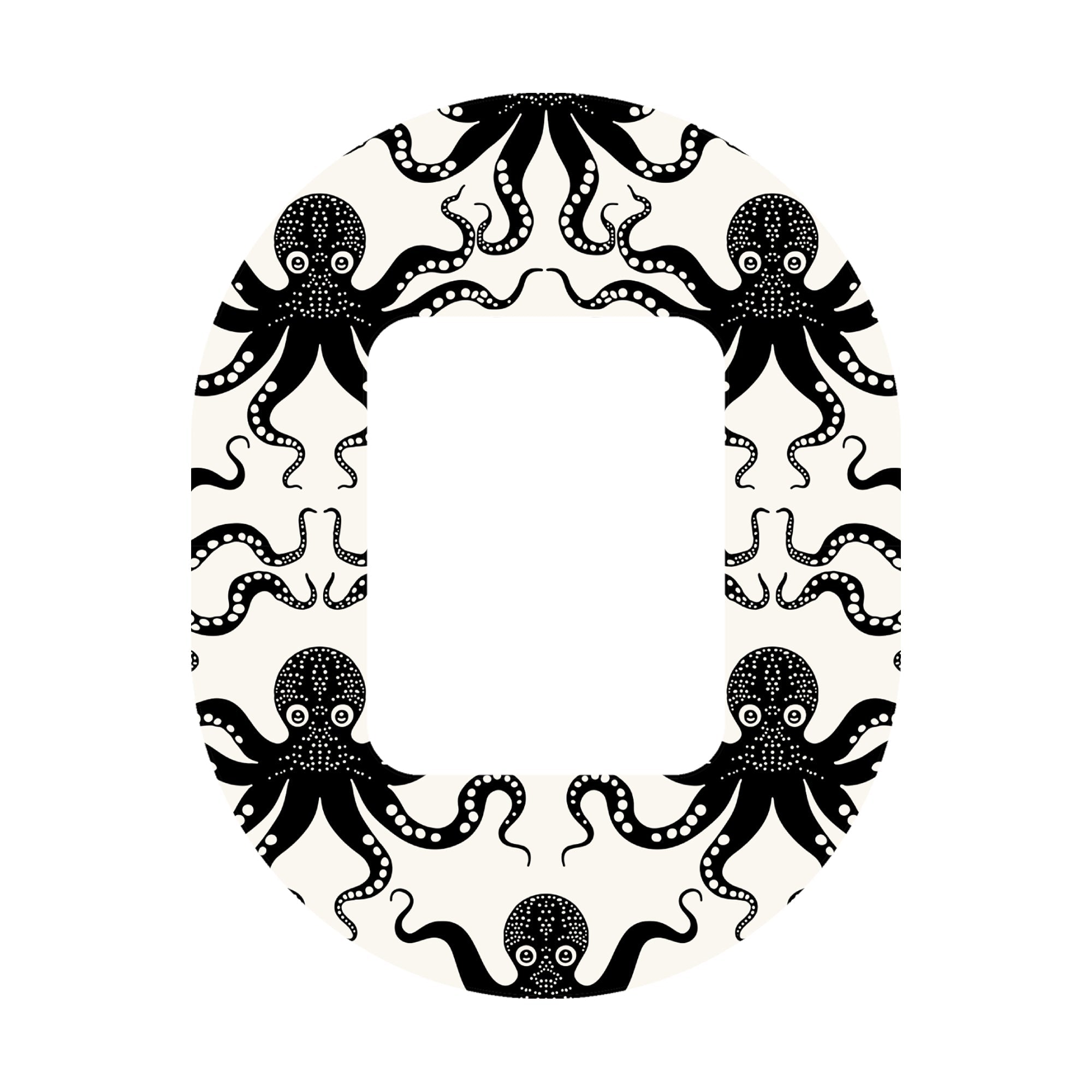 Abstract Octopus Patch Tape Designed for the Tandem Mobi-Pump Peelz