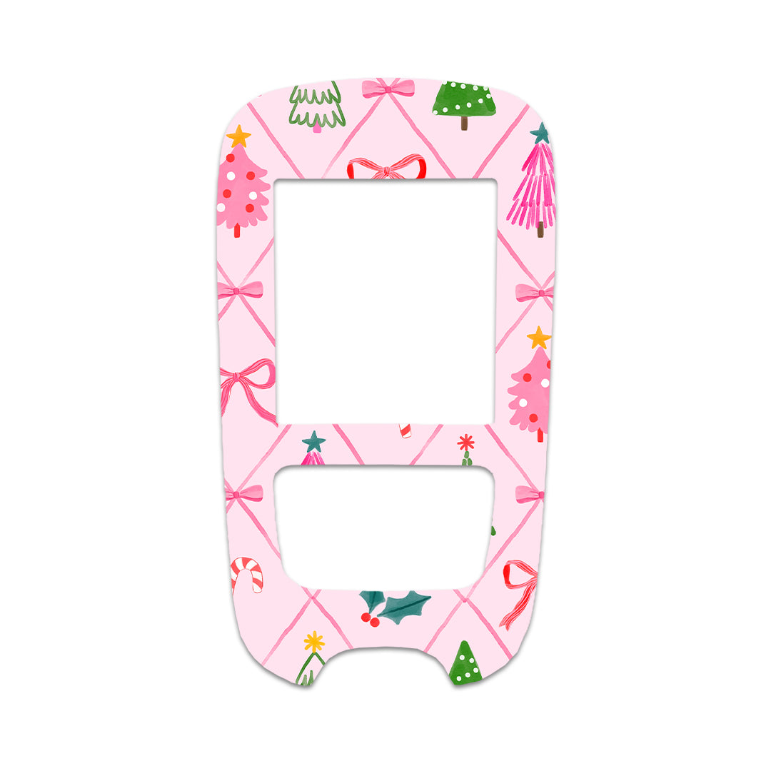 Coquette Christmas Accu-Chek Guide Glucometer Sticker - Pump Peelz