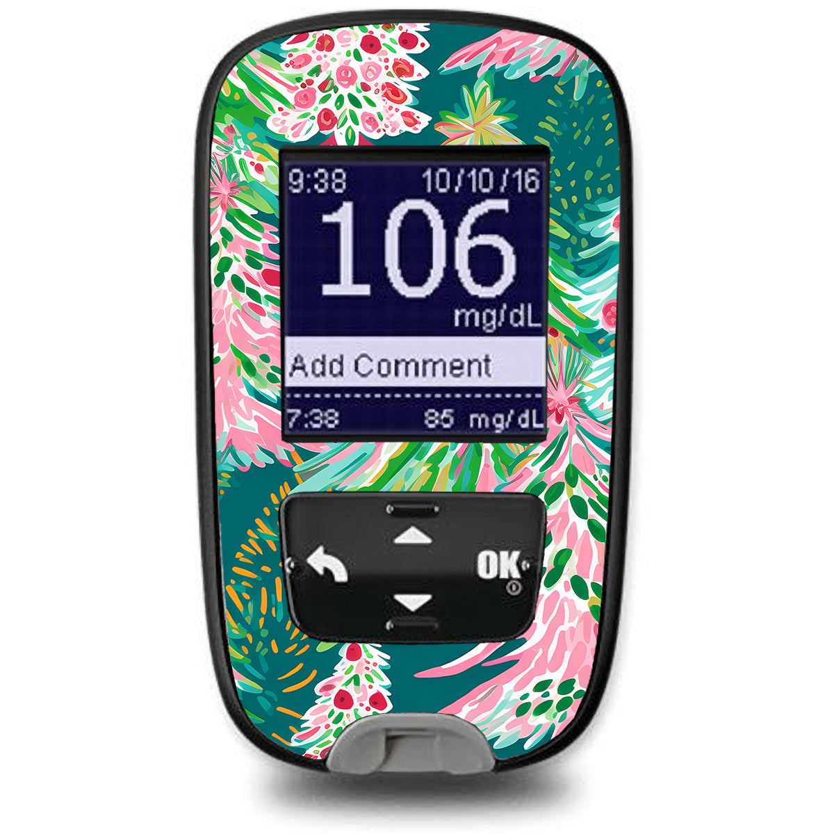 Festive Forest Accu-Chek Guide Glucometer Sticker - Pump Peelz