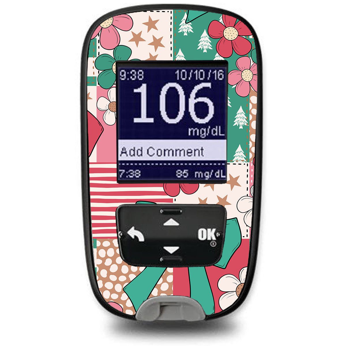 Merry Coquette Accu-Chek Guide Glucometer Sticker - Pump Peelz