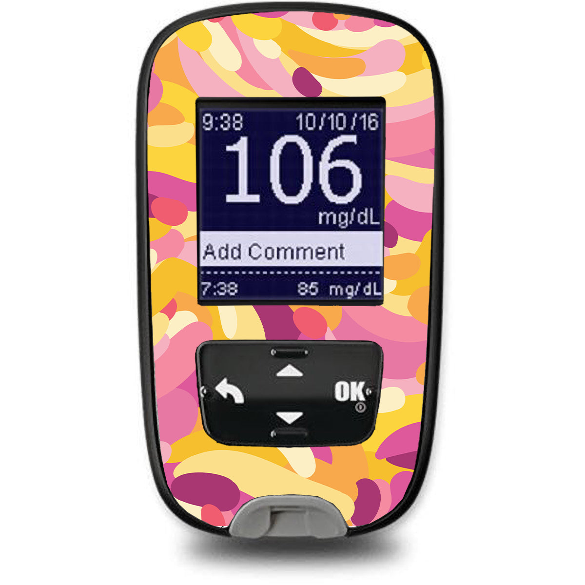 Jelly Swirl Accu-Chek Guide Glucometer Sticker - Pump Peelz