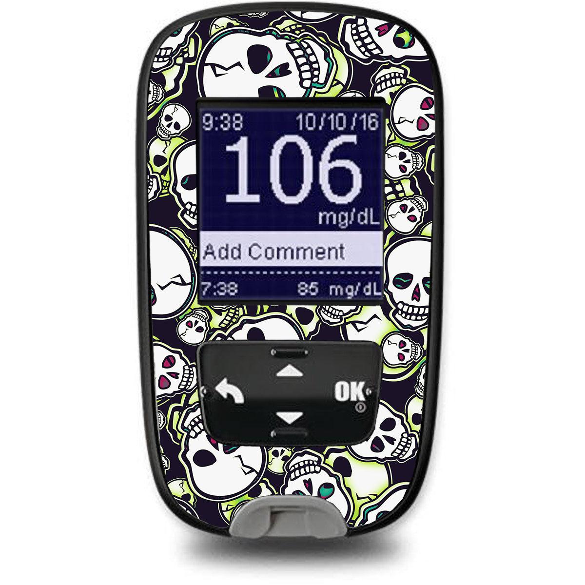 Bone Glow Accu-Chek Guide Glucometer Sticker - Pump Peelz