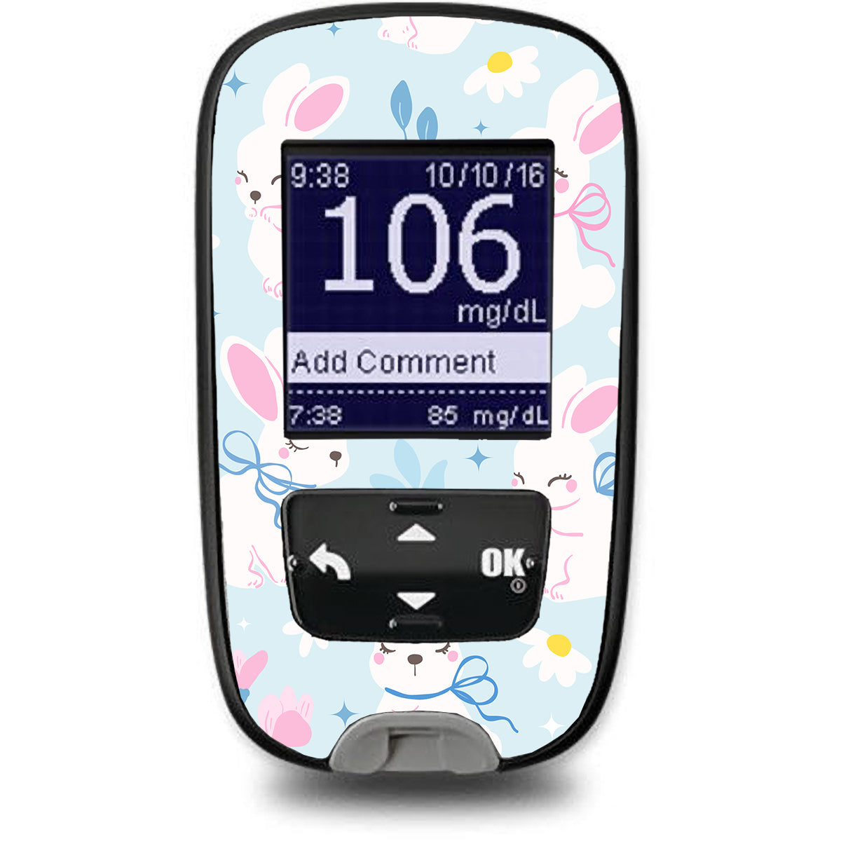 Sweet Bunnies Accu-Chek Guide Glucometer Sticker - Pump Peelz