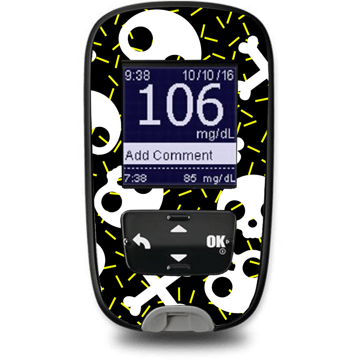 Bone Pop Accu-Chek Guide Glucometer Sticker - Pump Peelz