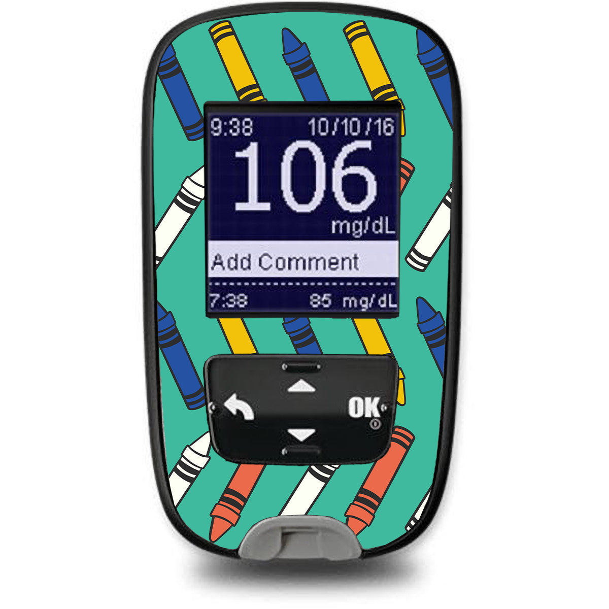 Crayon Pop Accu-Chek Guide Glucometer Sticker - Pump Peelz