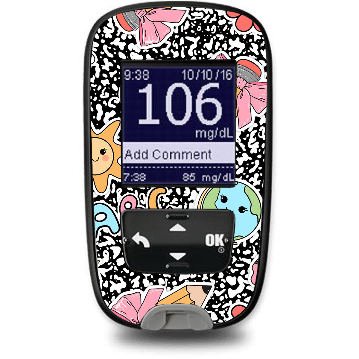 Cute Class Accu-Chek Guide Glucometer Sticker - Pump Peelz