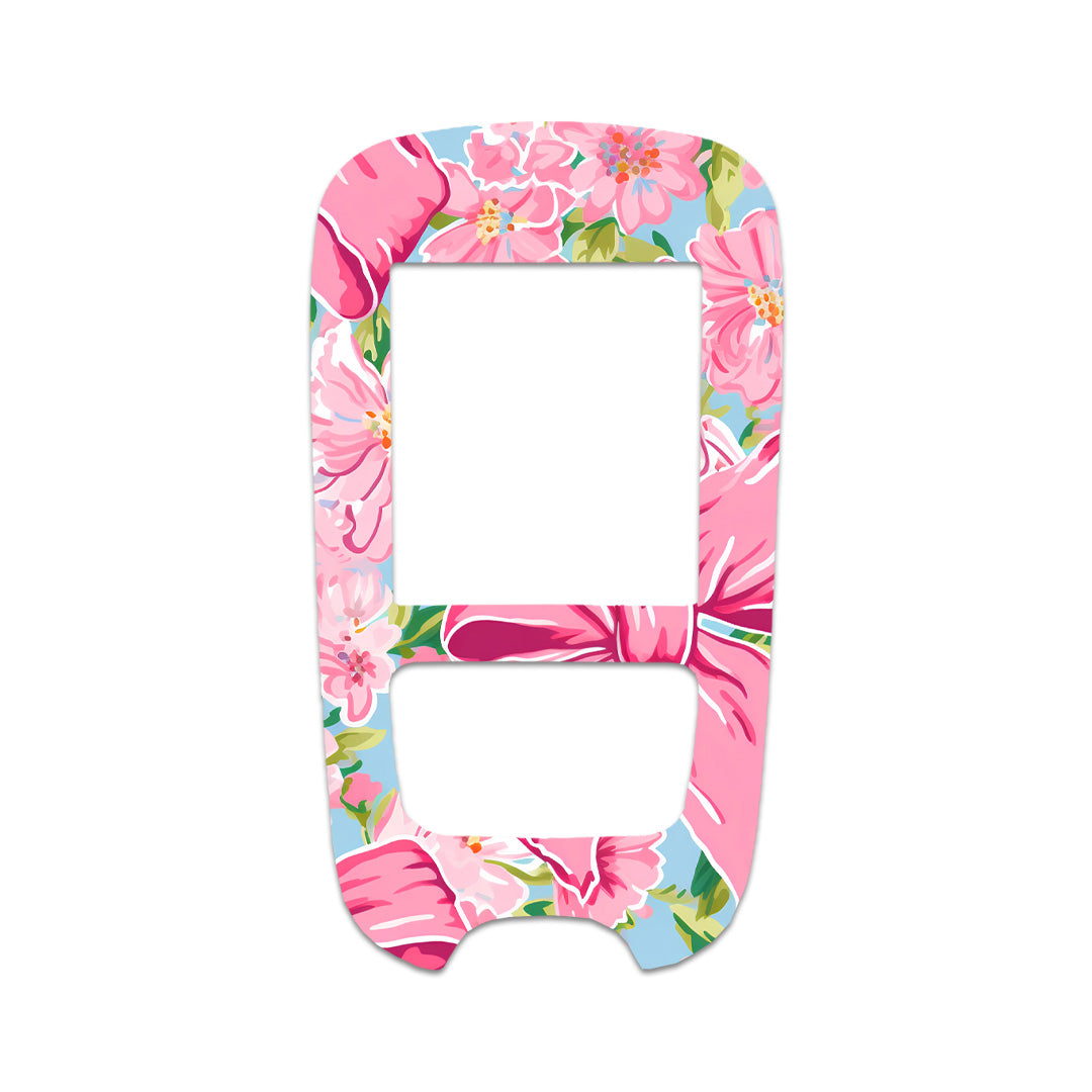 Blossom Bows Sticker for the Accu-Chek Guide Glucometer