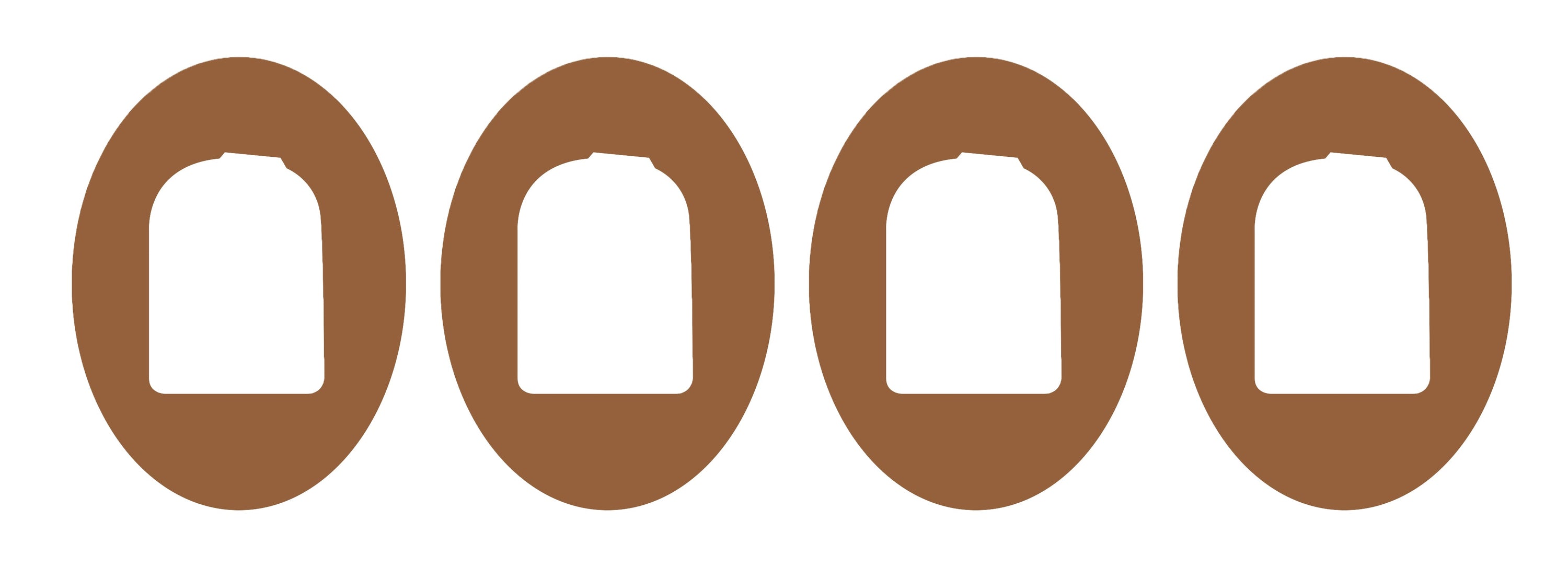 Almond Patch+ Omnipod Tape - Pump Peelz