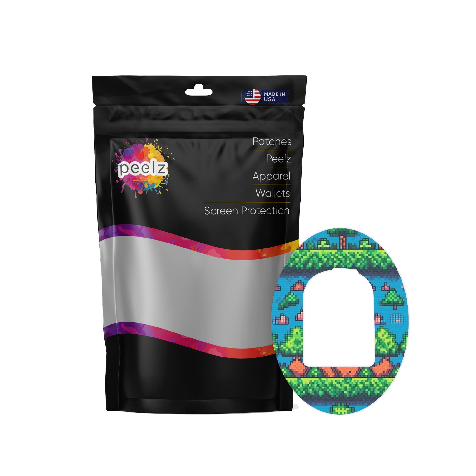 Arcade Patch Omnipod Tape-Pump Peelz