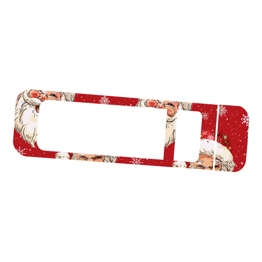 Jolly Old Saint Nick Bayer Contour Next Glucometer Sticker - Pump Peelz