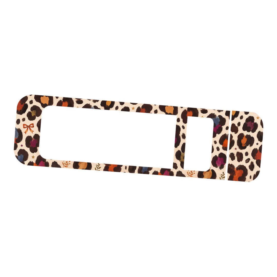 Boho Leopard Bayer Contour Next Glucometer Sticker - Pump Peelz