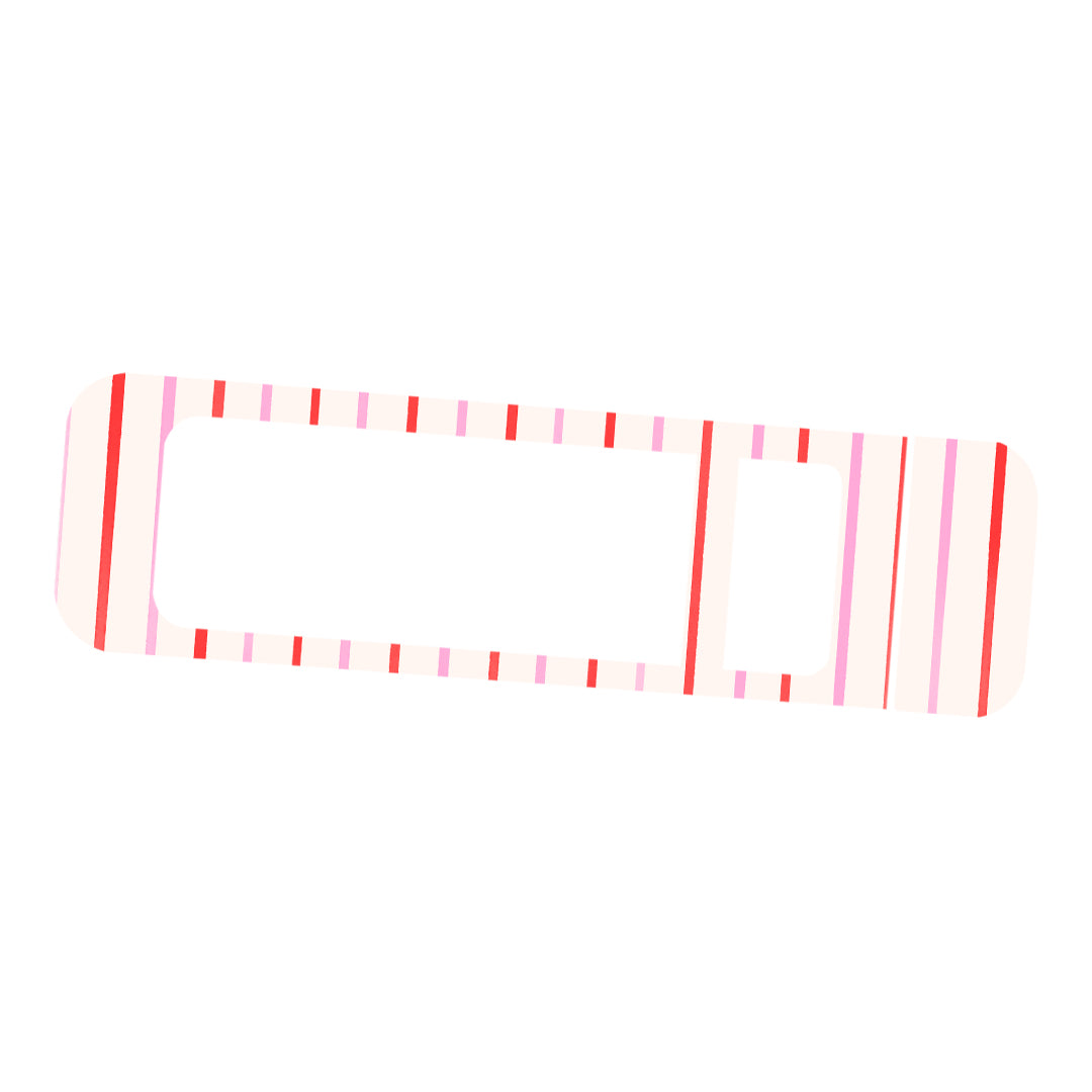 Peppermint Stripes Bayer Contour Next Glucometer Sticker - Pump Peelz