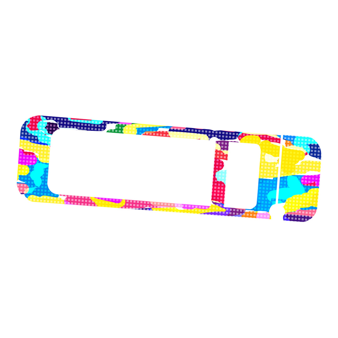Pixel Splash Camo Bayer Contour Next Glucometer Sticker - Pump Peelz