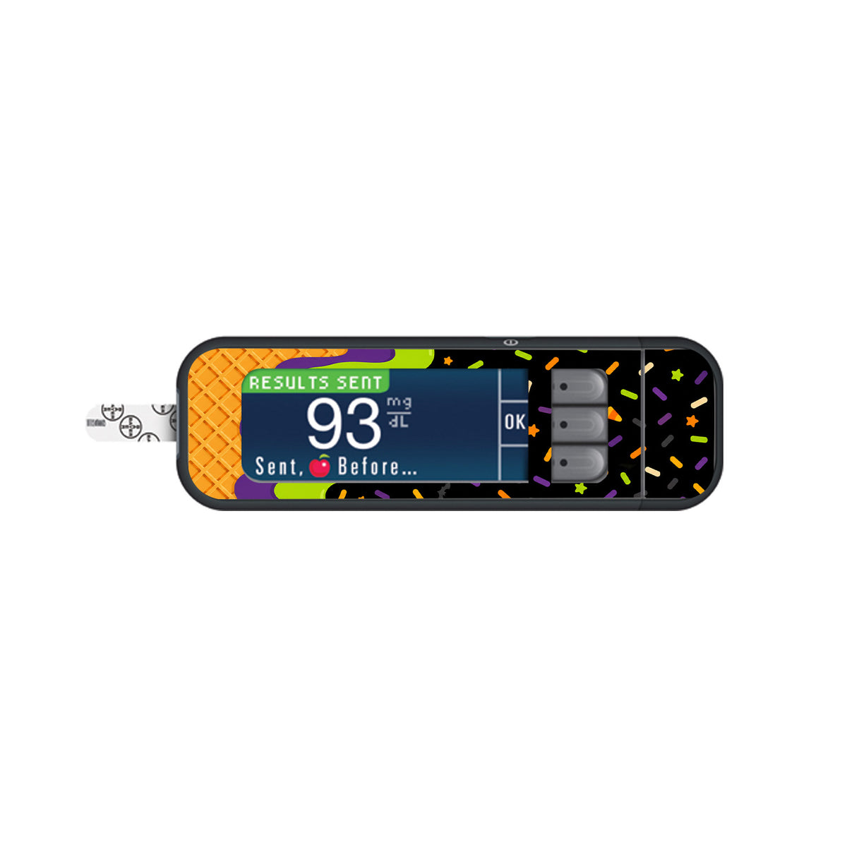 Monster Melt Bayer Contour Next Glucometer Sticker - Pump Peelz