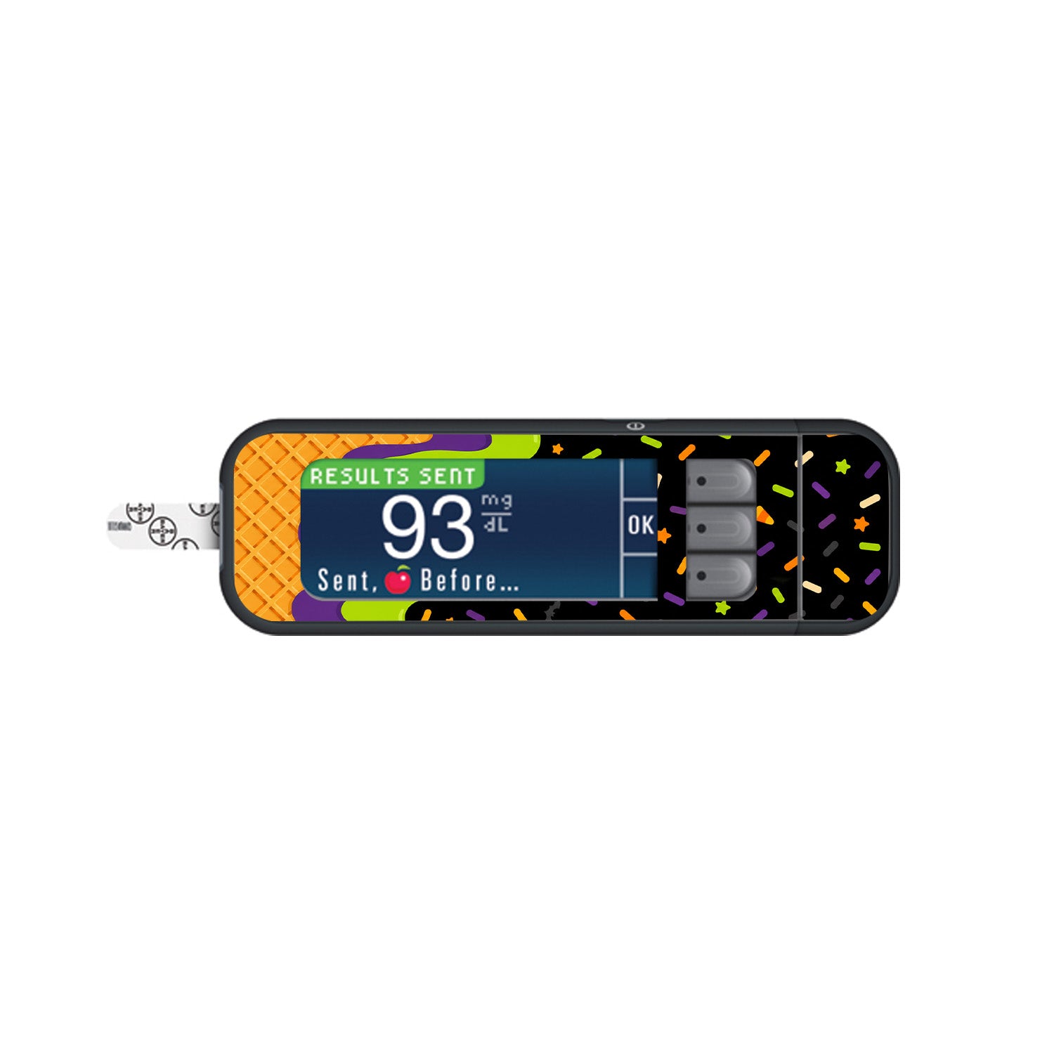 Monster Melt Bayer Contour Next Glucometer Sticker - Pump Peelz