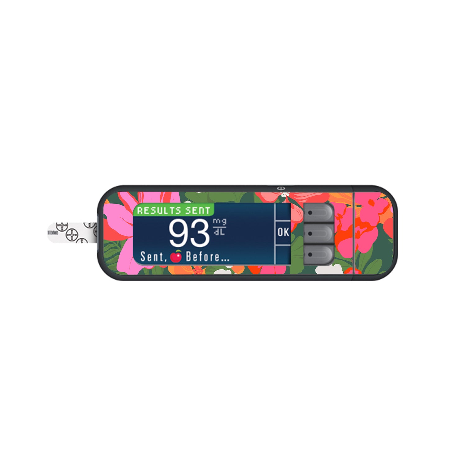 Sorbet Garden Bayer Contour Next Glucometer Sticker - Pump Peelz