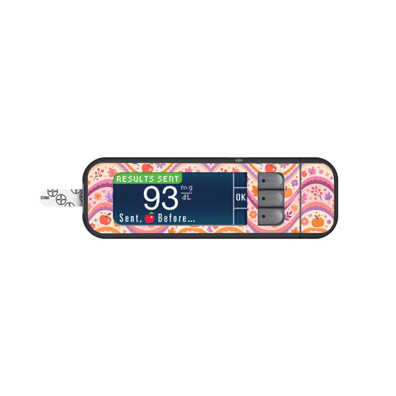 Golden Groove Bayer Contour Next Glucometer Sticker - Pump Peelz