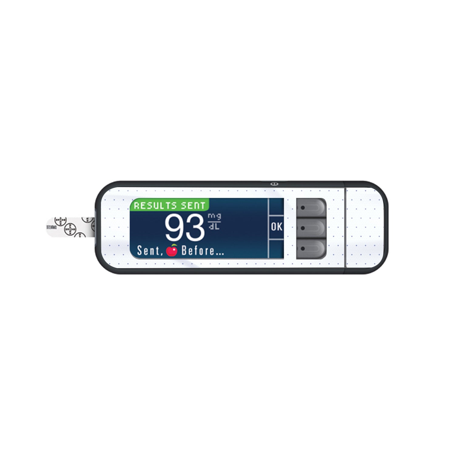 Clean Grip Bayer Contour Next Glucometer Sticker - Pump Peelz