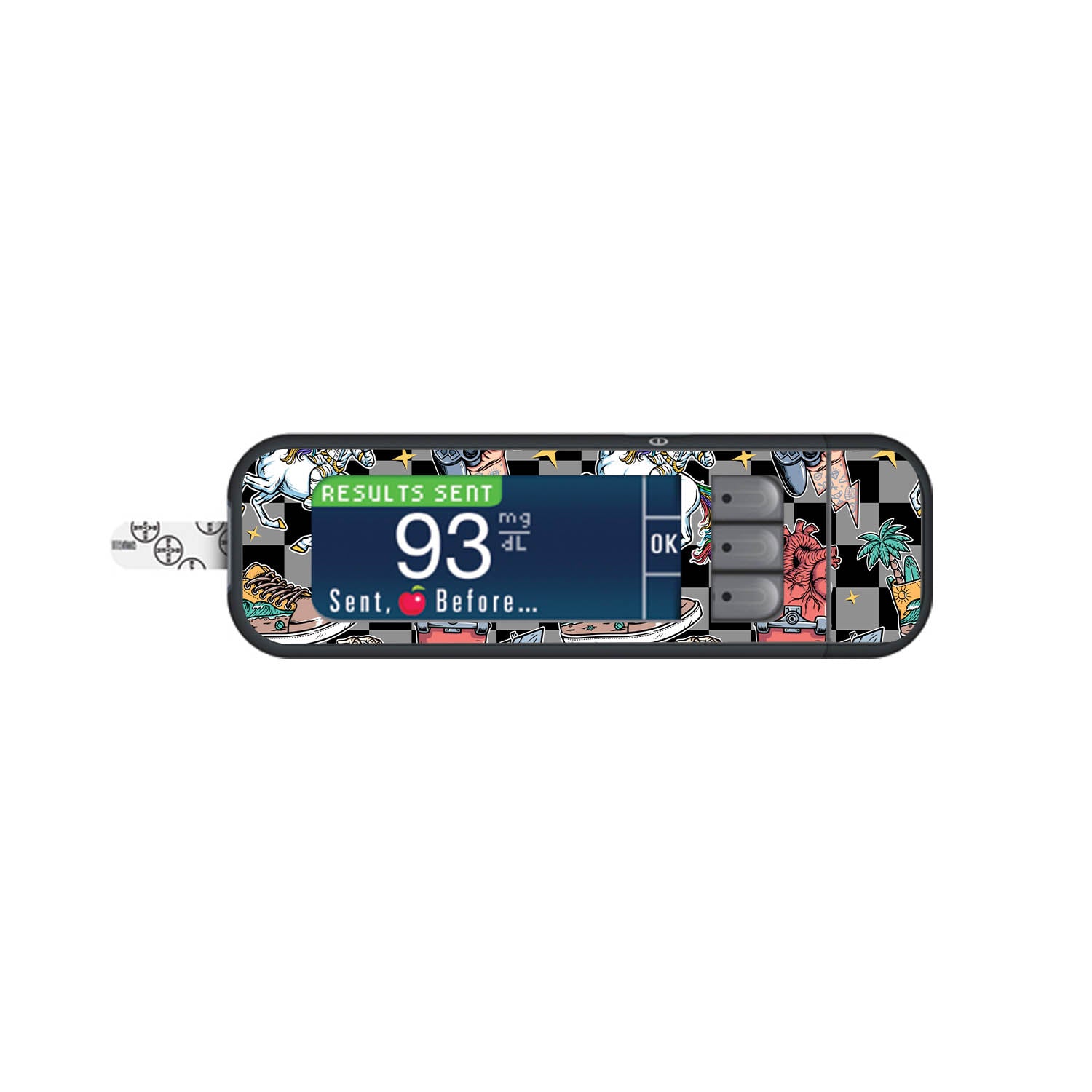Totally Radical Bayer Contour Next Glucometer Sticker - Pump Peelz