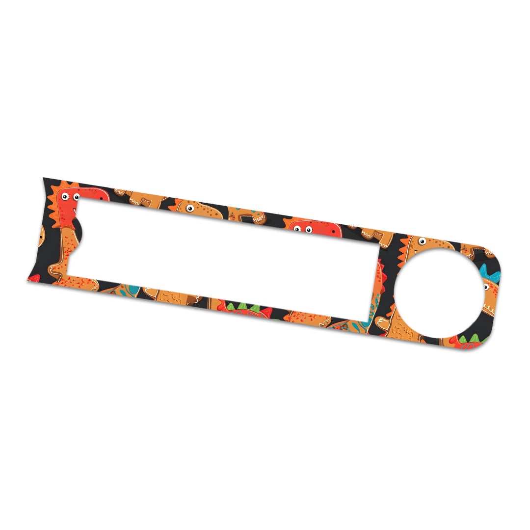 Jurassic Gingerbread Bayer Contour© Next One Glucometer Sticker - Pump Peelz