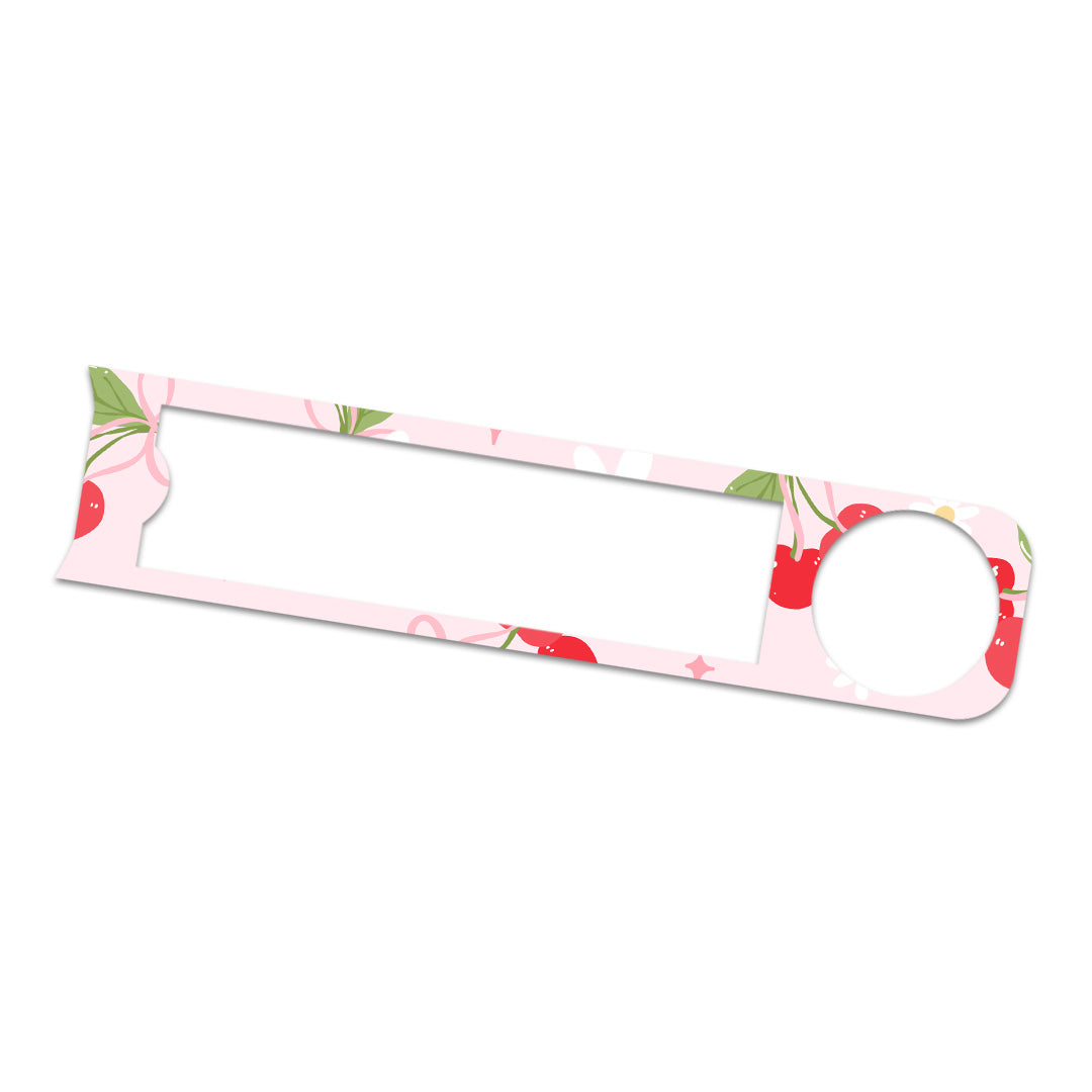 Cherry Coquette Bayer Contour© Next One Glucometer Sticker - Pump Peelz