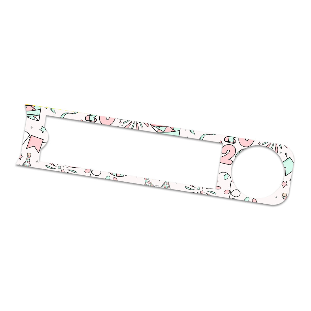 Cheers to '26 Bayer Contour© Next One Glucometer Sticker - Pump Peelz