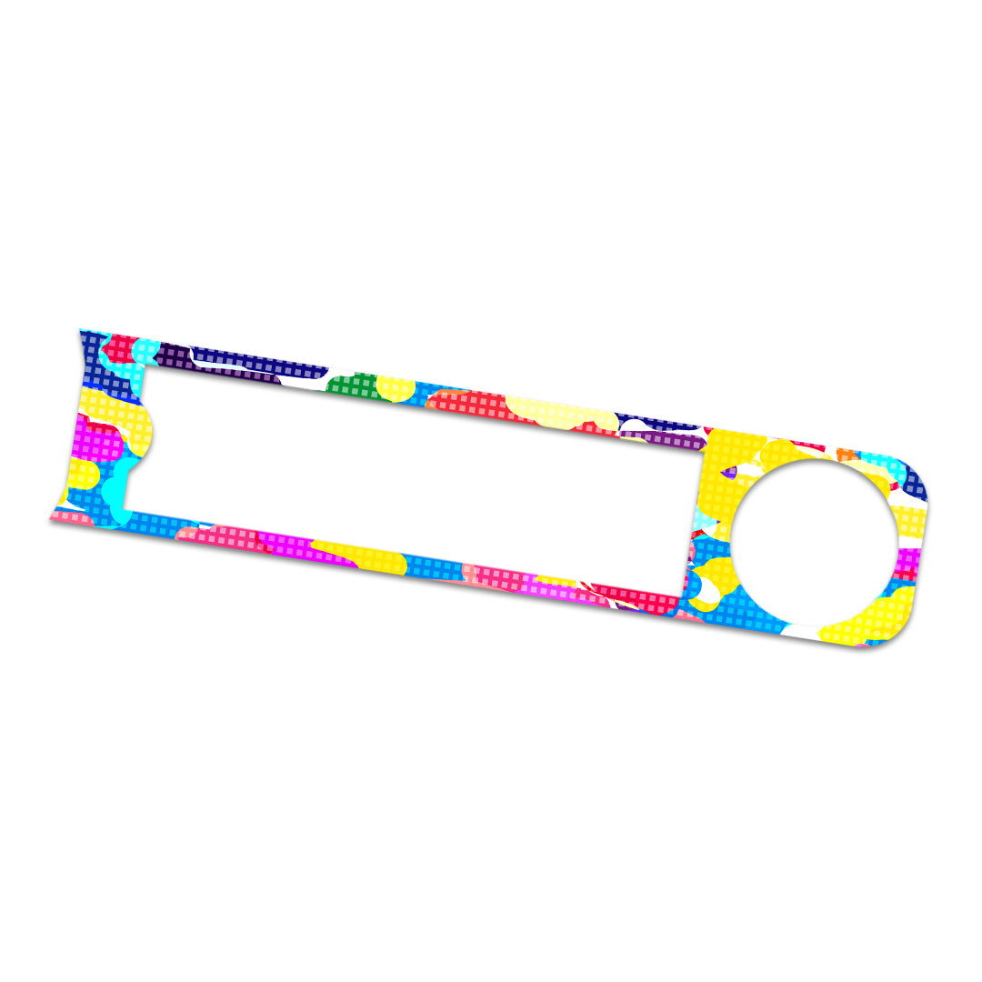 Pixel Splash Camo Bayer Contour© Next One Glucometer Sticker - Pump Peelz