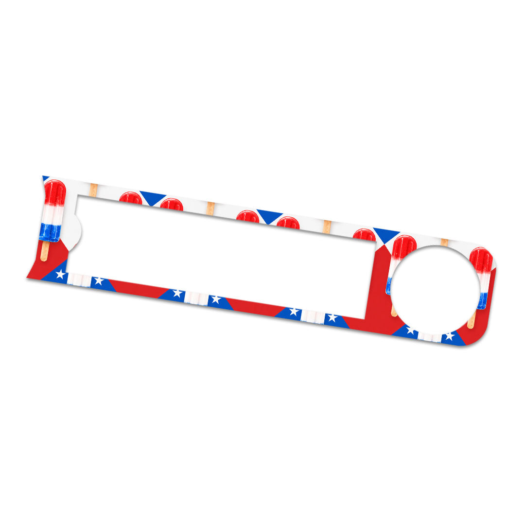 Firecracker Pops Bayer Contour© Next One Glucometer Sticker - Pump Peelz