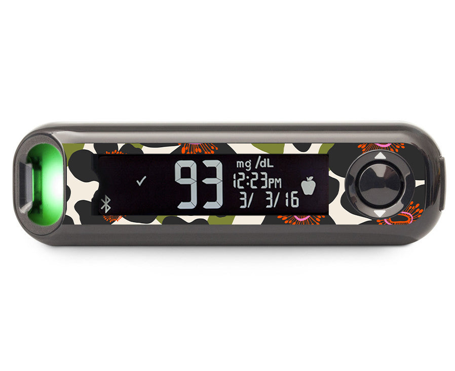 Petal Crush Bayer Contour© Next One Glucometer Sticker - Pump Peelz