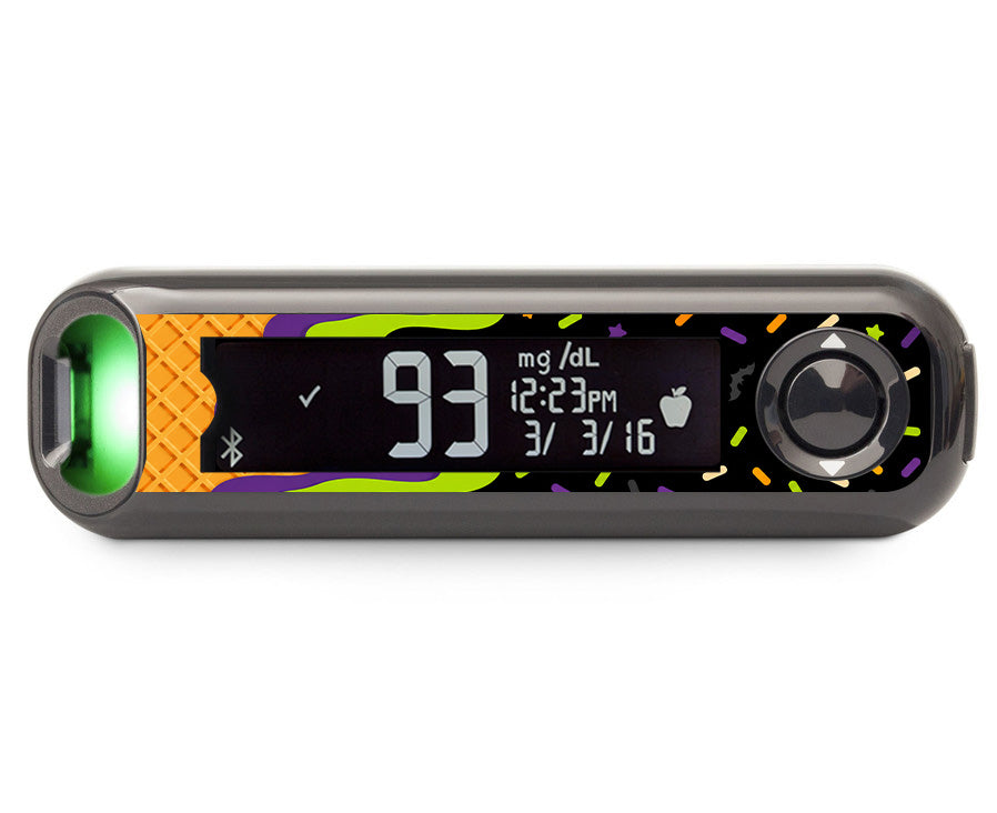 Monster Melt Bayer Contour Next One Glucometer Sticker - Pump Peelz
