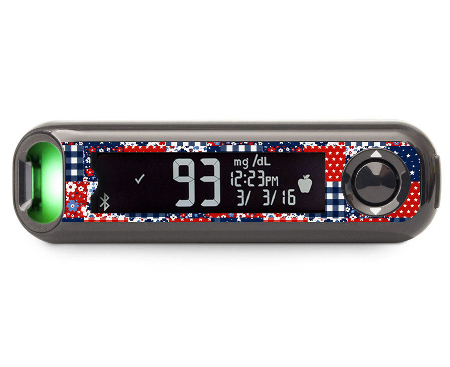Summer Picnic Bayer Contour© Next One Glucometer Sticker - Pump Peelz