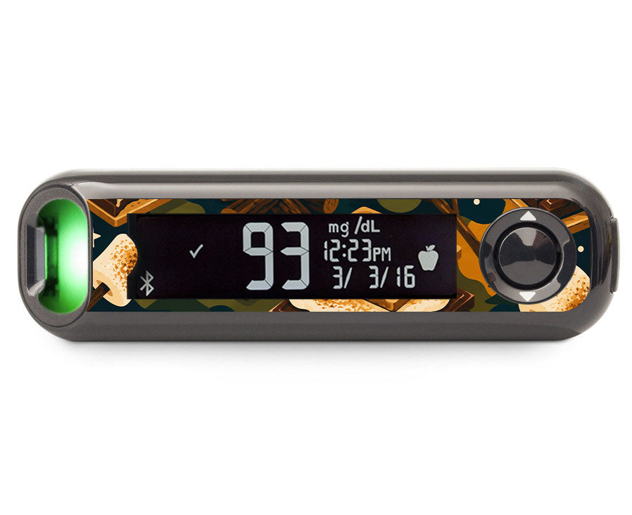 Campfire Nights Bayer Contour Next One Glucometer Sticker - Pump Peelz