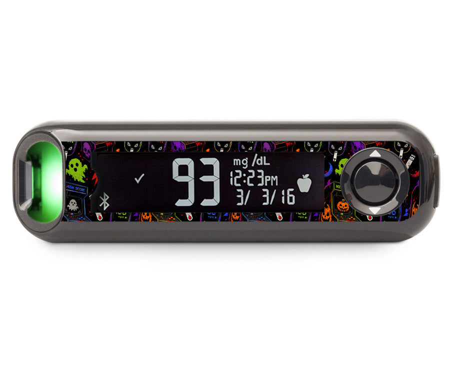 Haunted Arcade Bayer Contour Next One Glucometer Sticker - Pump Peelz