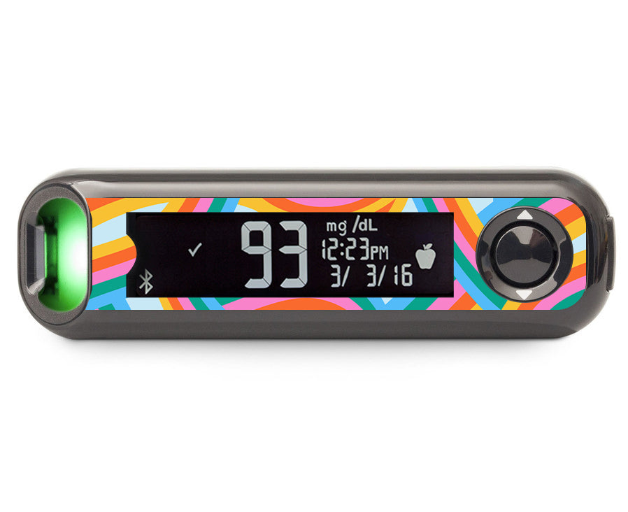 Retro Pop Bayer Contour© Next One Glucometer Sticker - Pump Peelz