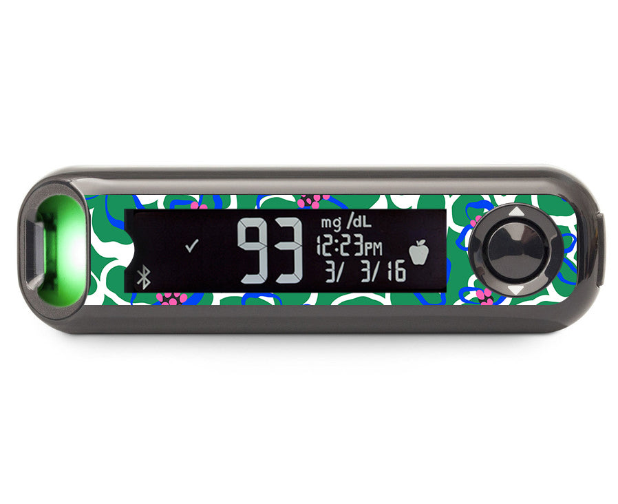 Mod Blooms Bayer Contour© Next One Glucometer Sticker - Pump Peelz
