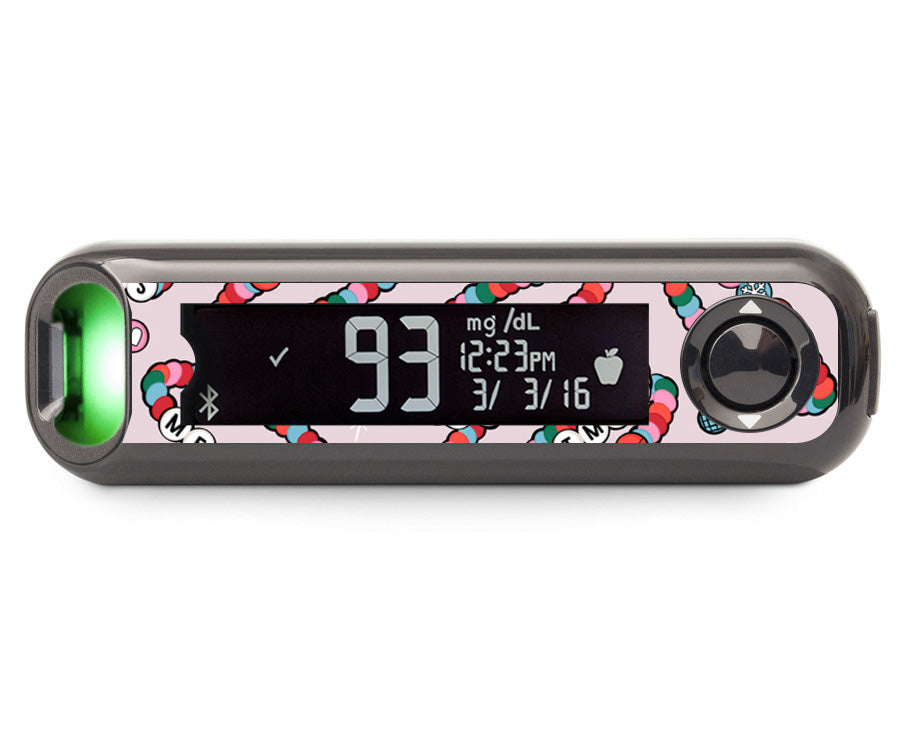 Merry Swiftmas Sticker for Bayer Contour© Next One Glucometer