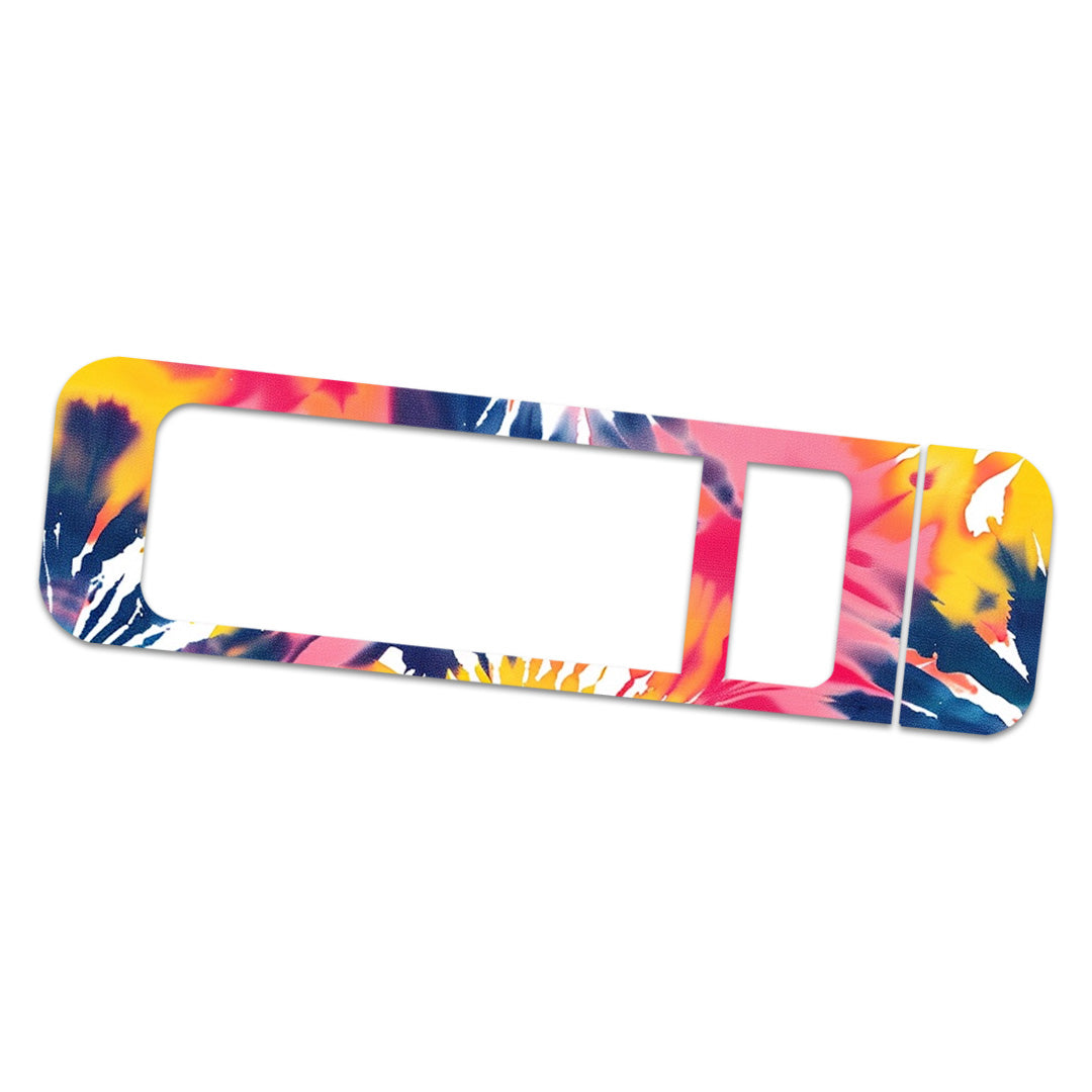 Summer Tie Dye Sticker for Bayer Contour Next Glucometer