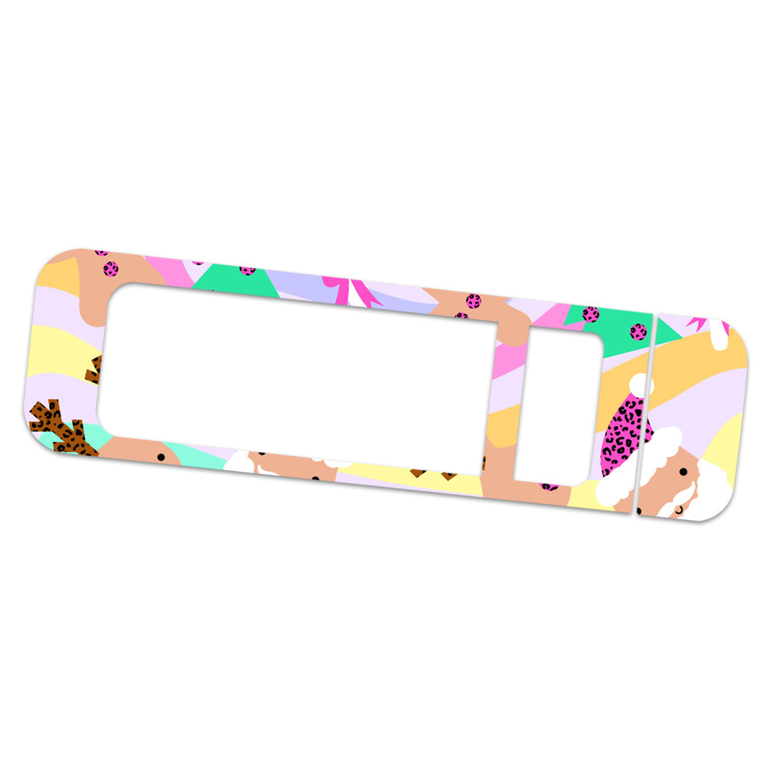 Christmas Pastel Sticker for Bayer Contour Next Glucometer