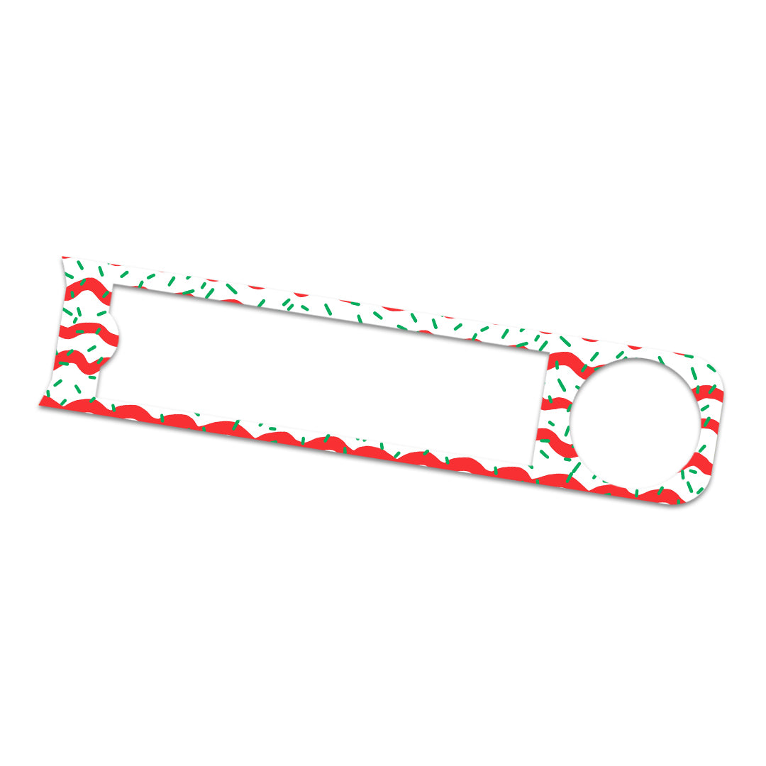 Christmas Icing Bayer Contour© Next One Glucometer Sticker - Pump Peelz