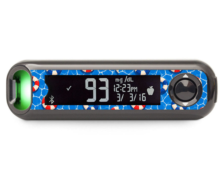 Float Club Bayer Contour© Next One Glucometer Sticker - Pump Peelz