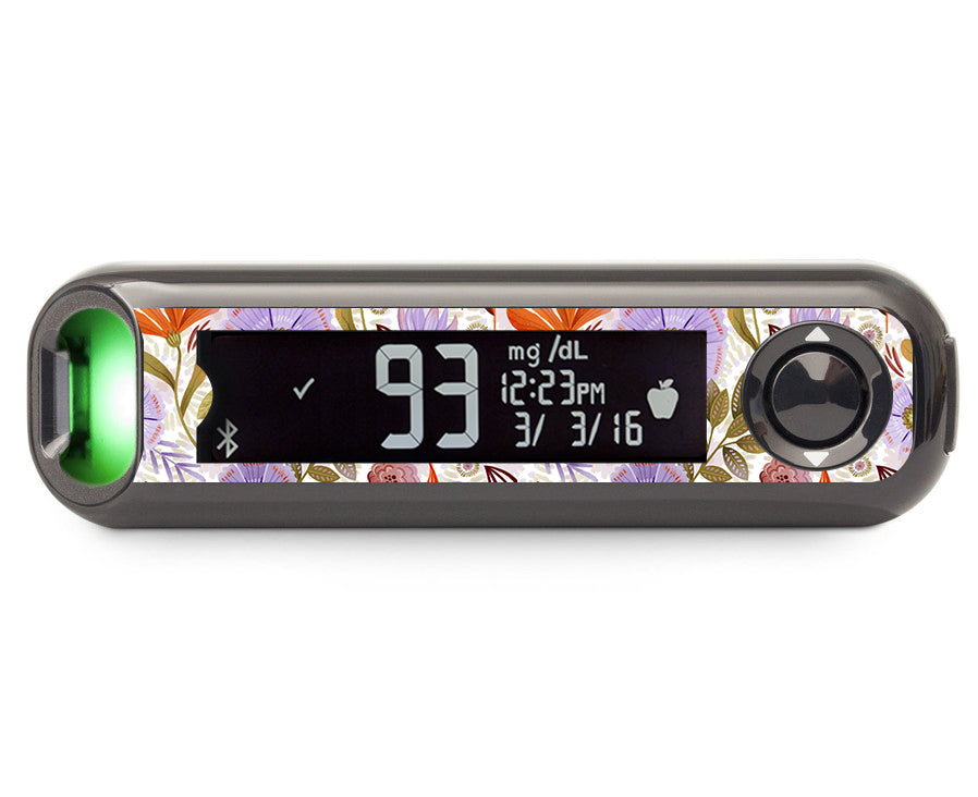 Autumn Meadow Bayer Contour© Next One Glucometer Sticker - Pump Peelz